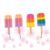 Ice Cream-Shaped Sponge Bath Balls for Body Exfoliation view 3