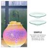 Round Glass Wax Warmer Bowls, 2-Piece Set view 3