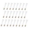 FOYTOKI 25-Pack 15 mL Clear Empty Plastic Lip Gloss Tubes view 1