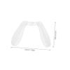 Silicone and Plastic Eyeglass Nose Pads with Matte Surface view 2