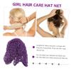 PLAFOPE Handmade Reusable Hair Bonnet for Sleeping Women view 3