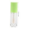 PAMINGONO 5-Piece Clear Lip Gloss Tubes with Large Brushes, Refillable Containers for Lipstick Mixtures view 2