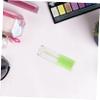 PAMINGONO 5-Piece Clear Lip Gloss Tubes with Large Brushes, Refillable Containers for Lipstick Mixtures view 4