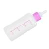Aumotop Pet Care Set, Durable Silicone Milk Bottle Set for Small Dogs and Cats (Pink) view 2