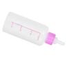 Aumotop Pet Care Set, Durable Silicone Milk Bottle Set for Small Dogs and Cats (Pink) view 3