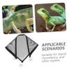 TOGEVAL Breathable Reptile Hammocks, 2-Piece Canvas Set view 3