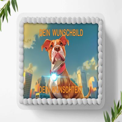 Personalized Edible Birthday Cake Topper with Custom Image and Optional Text/Name, A4