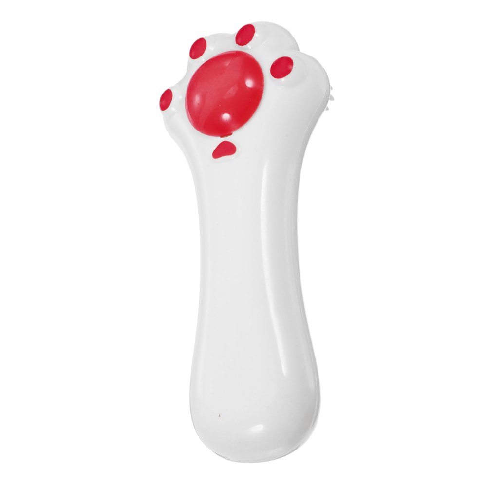 Cat Massage Comb with Water-Filled Ball, Red ABS