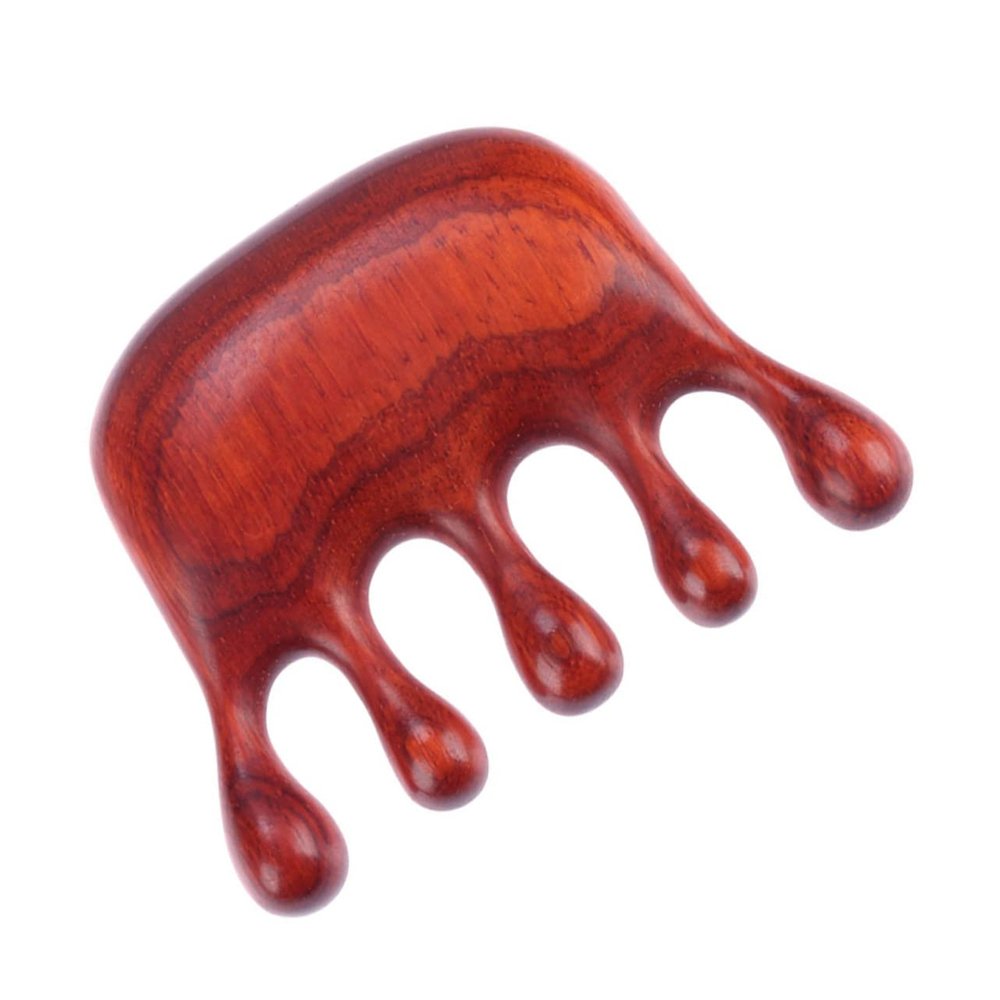 UTHCLO Compact Head Massage Comb with Smooth, Rounded Teeth for Scalp Care