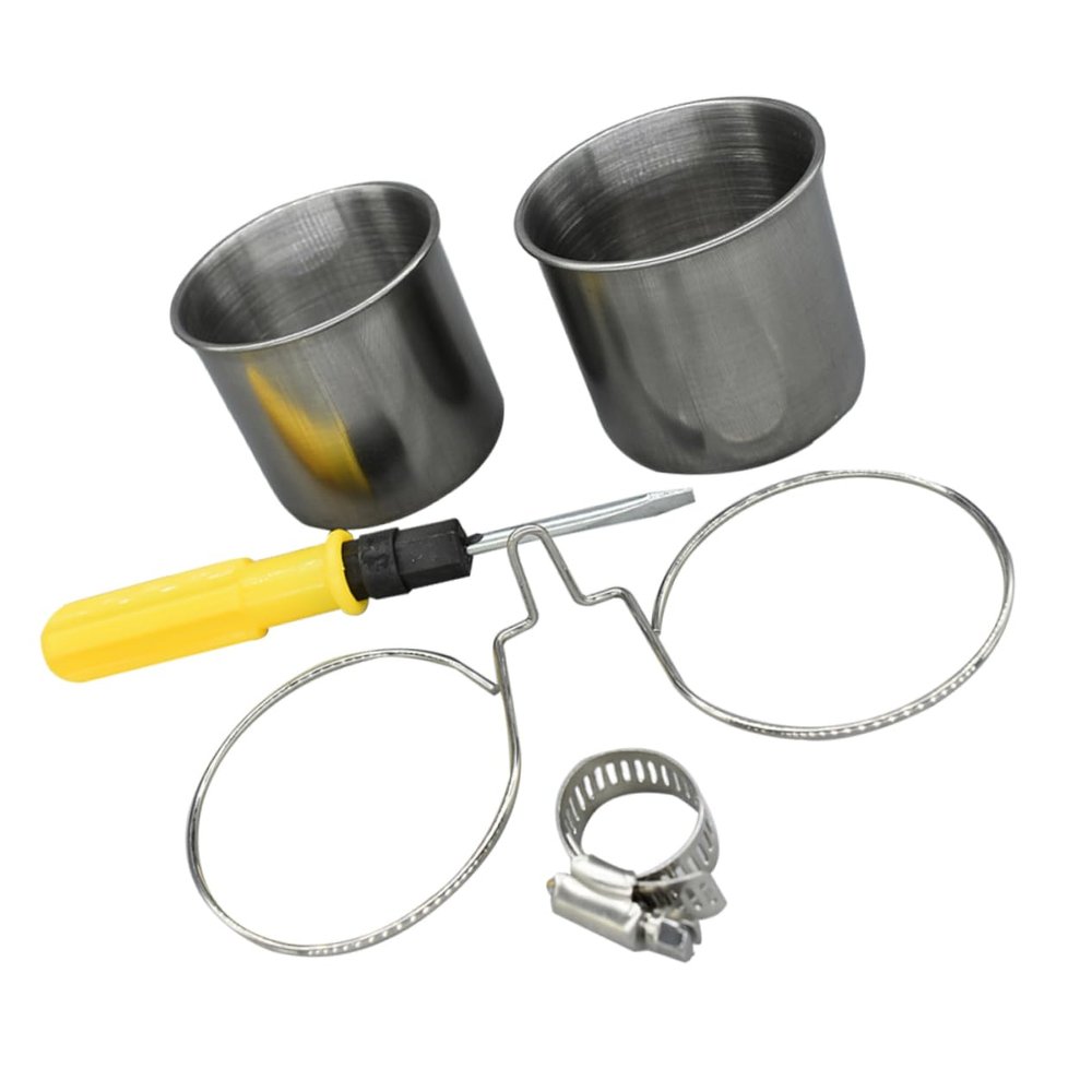GANAZONO Bird Feeding Station with Bowls for Parrots