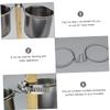 GANAZONO Bird Feeding Station with Bowls for Parrots view 3