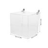 WOONEKY Acrylic Parrot Bird Bath Box, Easy to Install and Remove view 2