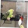 WOONEKY Acrylic Parrot Bird Bath Box, Easy to Install and Remove view 4