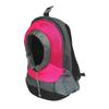GANAZONO Portable Outdoor Canvas Dog Shoulder Sling Bag, Front Pet Carrier, Size L, Pink view 1