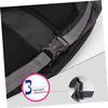 GANAZONO Portable Outdoor Canvas Dog Shoulder Sling Bag, Front Pet Carrier, Size L, Pink view 2