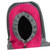 GANAZONO Portable Outdoor Canvas Dog Shoulder Sling Bag, Front Pet Carrier, Size L, Pink view 3