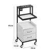 Salon Storage Cabinet with 2 Hair Dryer Holders view 4