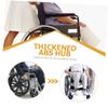 GRIRIW 6-Inch Front Wheel (Wide) - Solid Rubber Replacement Wheel for Wheelchairs and Walkers view 4