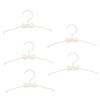 ABOOFAN 5-Piece Plastic Hangers for Baby and Pet Clothing, Non-Slip, Space-Saving and Durable view 1