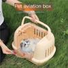 Pet Carrier Airline Box for Cats and Dogs (Purple) view 4