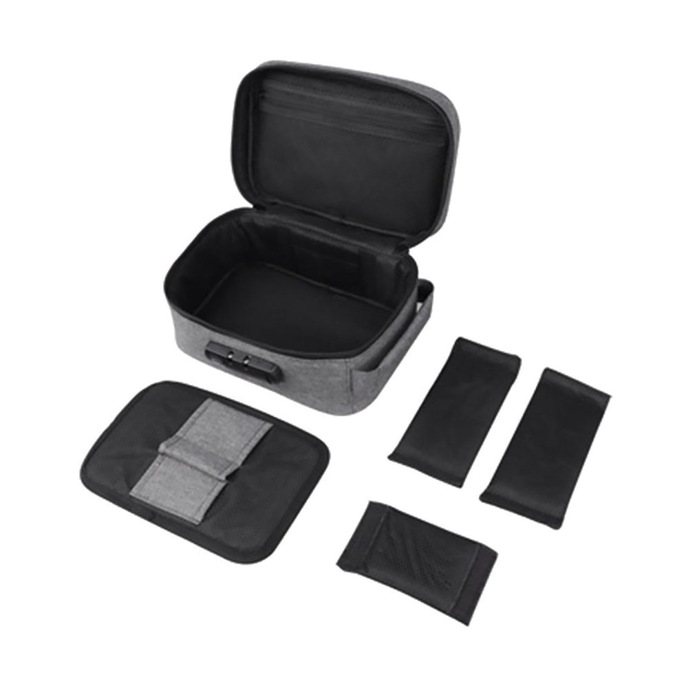ORFOFE Odor-Resistant Portable Storage Bag, Scratch-Resistant Nylon with Activated Carbon for Travel and Outdoor Use