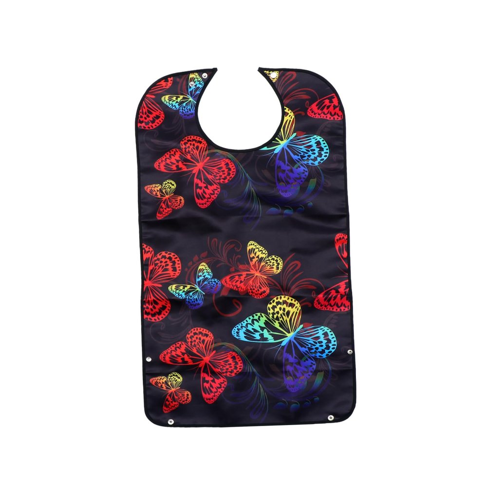 Healeved Reusable Washable Bib for Seniors, TPU and Polyester Clothing Protector