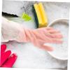 2 Pairs of Pink Rubber Gloves with Non-Slip Coating for the Kitchen view 4