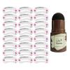 Eyebrow Powder Stamp Shaping Kit with Eyebrow Stencils, Black Brown, 24 Pieces view 1