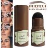 Eyebrow Powder Stamp Shaping Kit with Eyebrow Stencils, Black Brown, 24 Pieces view 2