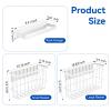 Magnetic Laundry Room Organizer with Dryer Ball Holders and Hanger Holder view 3