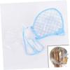 13-Piece Blue PE Highlighting Cap with Holes and Needle view 2