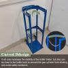 Home Stainless Steel Gas Cylinder Holder, Freestanding Oxygen Tank Cart view 4
