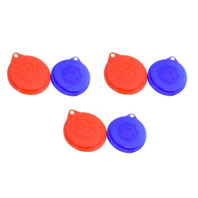 6-Pack Reusable Pet Food Covers