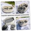 MAGICLULU Woven Cotton Rope Storage Basket Set view 3