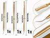 Emezddo 3-Piece Lash Lift Tool Set, Gold view 2