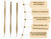 Emezddo 3-Piece Lash Lift Tool Set, Gold view 4