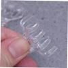 Small Octopus-Shaped Hair Claw Clips, 24-Piece Set, Transparent Plastic view 4