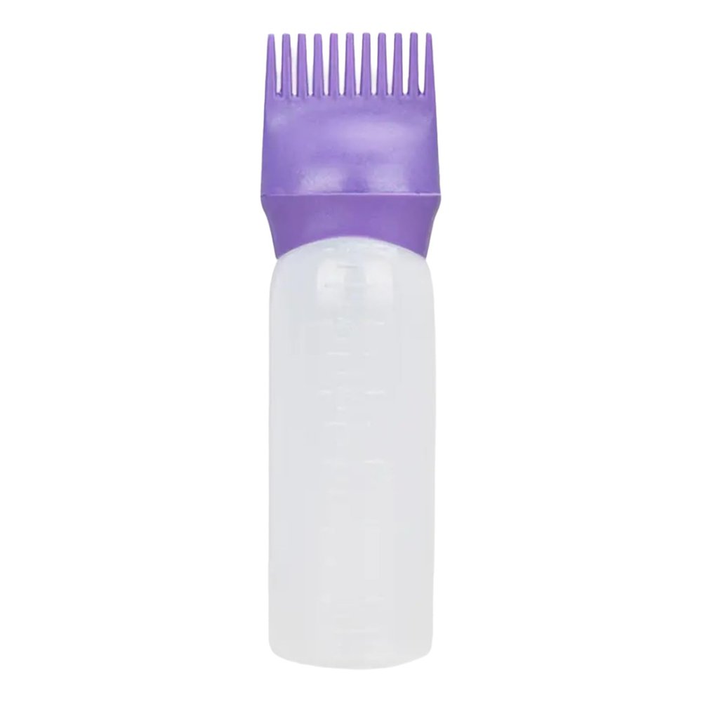ChongKuan Hair Oil Applicator Bottles with Root Comb, 6 Pieces