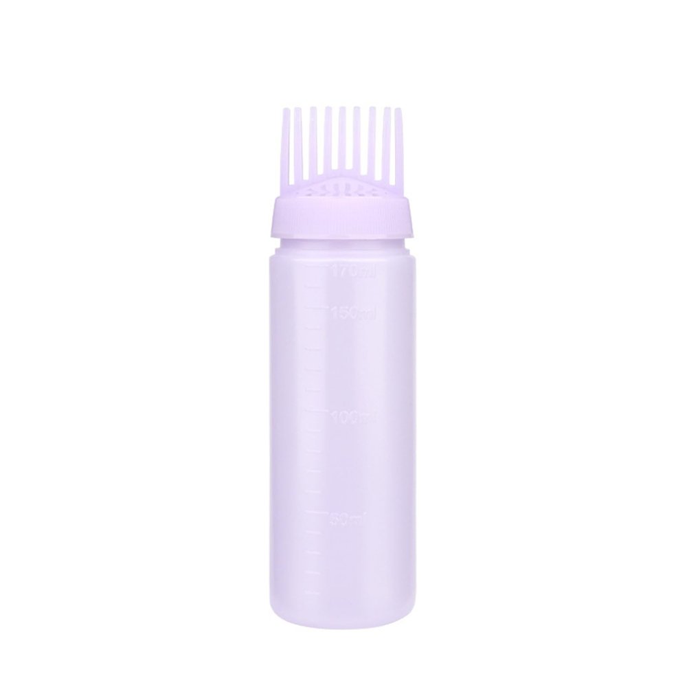 ChongKuan Hair Oil Applicator Bottles, 3/6/10-Piece Sets, with Hair Dye Brush and Root Comb (13.6 pcs)