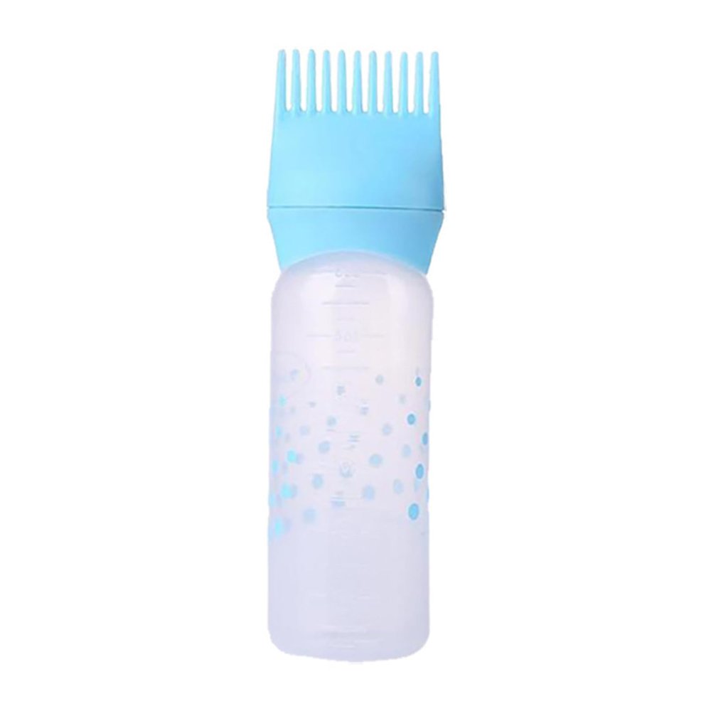 ChongKuan Hair Oil Applicator Bottles with Root Comb, 6-Piece Set
