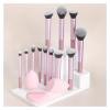 WENH 12-Piece Classic Complete Makeup Brush Set, Pink view 1