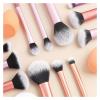 WENH 12-Piece Classic Complete Makeup Brush Set, Pink view 3