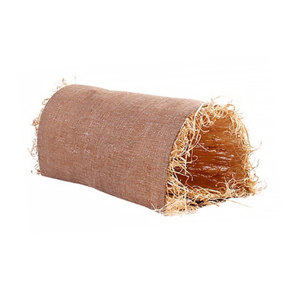 BELLIFFY Rabbit Tunnel Nest for Small Animals, Wear-Resistant, Khaki