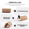 BELLIFFY Rabbit Tunnel Nest for Small Animals, Wear-Resistant, Khaki view 2