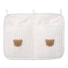 Baby Crib Organizer Storage Bag with 2 Pockets view 1