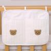 Baby Crib Organizer Storage Bag with 2 Pockets view 3