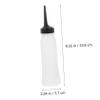 3-Pack PP Hair Dye Applicator Bottles with Nozzle for Salon Use view 2