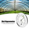 Dial Thermometer Hygrometer, Mini Hygrometer for Humidors, Greenhouses, Gardens, Home, Safes view 2