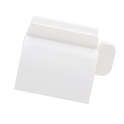 Plastic Toothpaste Squeezer, White Bathroom Dispenser