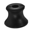 PRETYZOOM Universal Black Rubber Tuning Fork Holder for Yoga and Sound Meditation view 1